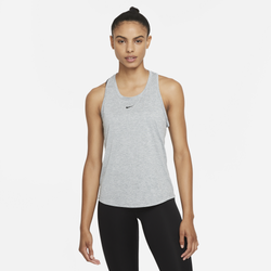 Women's - Nike One Dri-FIT Racerback STD Tank Plus - Grey