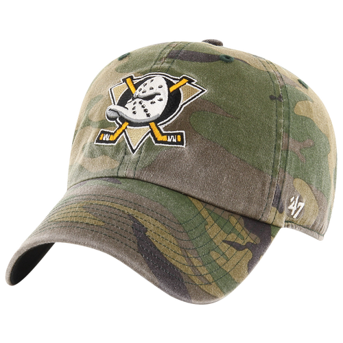47 Brand Mens Ducks Clean Up Cap w/ No Loop Label - Multi/Multi One Size