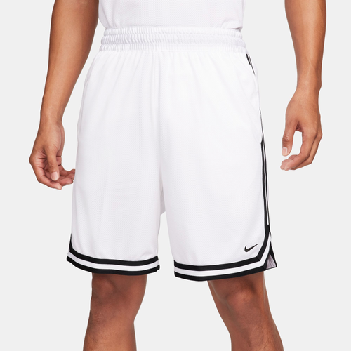 

Nike Mens Nike Dri-FIT DNA 8 Inch Shorts - Mens White/Black Size M