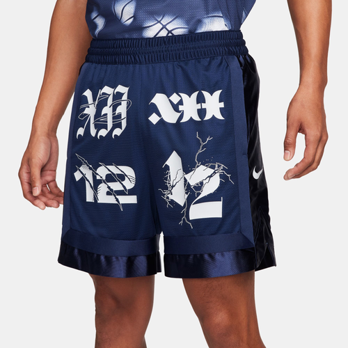 

Nike Mens Nike JA Morant Dri-FIT DNA 6 Inch Shorts - Mens Midnight Navy/Gray Size M
