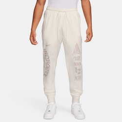 Men's - Nike Ja Morant Dri-FIT Standard Issue Joggers - Sail/Platinum Violet