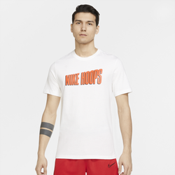 Men's - Nike Champ Hoops Short-Sleeve Tee - White