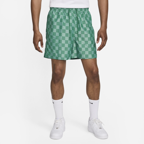 

Nike Mens Nike Club Flow Shorts - Mens White/Malachite Size M
