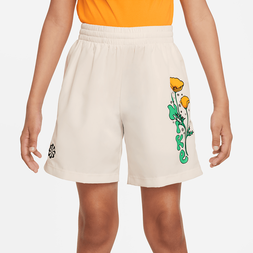 

Boys Nike Nike Summertime Woven Shorts - Boys' Grade School White/Phantom Size L