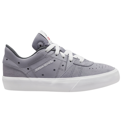 

Boys Jordan Jordan Series ES - Boys' Grade School Shoe Grey/Red/Black Size 07.0