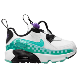 Boys' Toddler - Nike Air Max 90 Toggle SE - White/Blue/Black