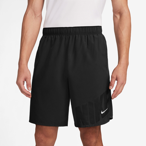 Shop Nike Mens  Dri-fit Challenger 9ul Hbr Shorts In Black/black/black