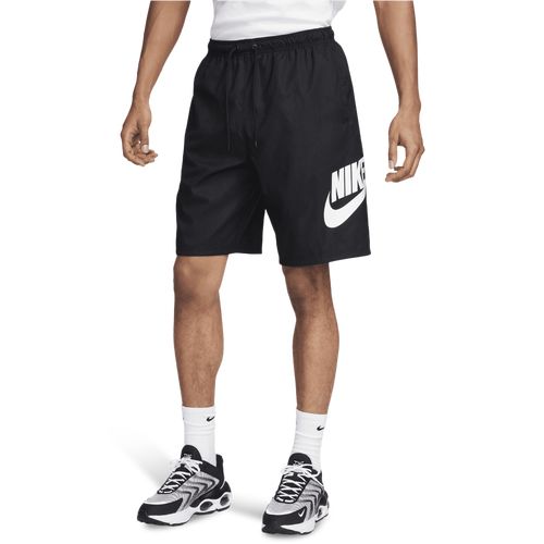 MENS - Nike Club Woven Shorts - White/Black