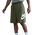 Nike Club Woven Shorts - Men's White/Medium Olive