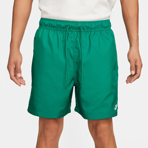 

Nike Mens Nike Club Flow Shorts - Mens Malachite/White Size L