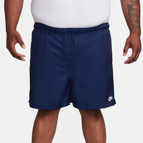 

Nike Mens Nike Club Flow Shorts - Mens Midnight Navy/White Size XXL