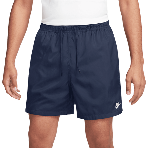 

Nike Mens Nike Club Flow Shorts - Mens Midnight Navy/White Size XS