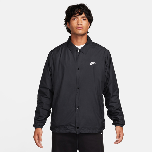  - Nike Club Coaches Jacket - Black/White