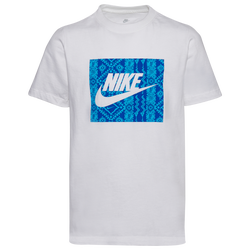 Boys' Grade School - Nike Out Loud T-Shirt - White/Blue