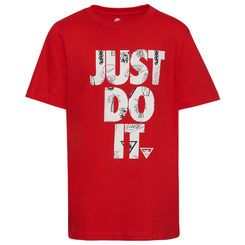 

Boys Nike Nike Beach Party T-Shirt - Boys' Grade School University Red/Red Size XS
