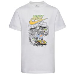 Boys' Grade School - Nike Sun Splash Turtle T-Shirt - Volt/White