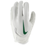 Nike Vapor Jet 7.0 Receiver Gloves - Men's White/White/Pine Green