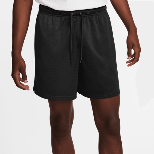 

Nike Mens Nike Club Flow Mesh Shorts - Mens Black/White Size L