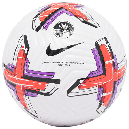 

Nike Nike PL Flight Soccer Ball - Adult White/Bright Crimson/Black Size 5