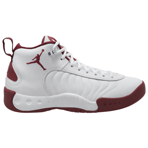 

Jordan Mens Jordan Jumpman Pro - Mens Basketball Shoes White/Maroon/Silver Size 11.5