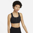 Nike Zip Shape Bra - Women's Black