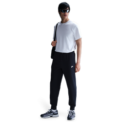 Men's - Nike Club Basketball Joggers - Obsidian/Obsidian/White
