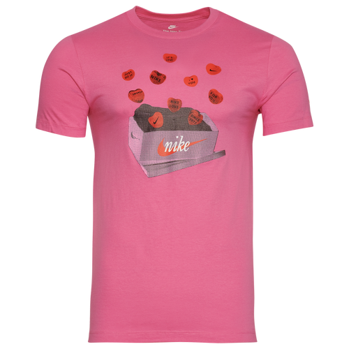 

Nike Mens Nike Sweet Sneaker T-Shirt - Mens Pink/Black Size L