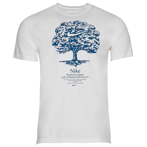 

Nike Mens Nike Rooted In Sport T-Shirt - Mens White/White Size XXL