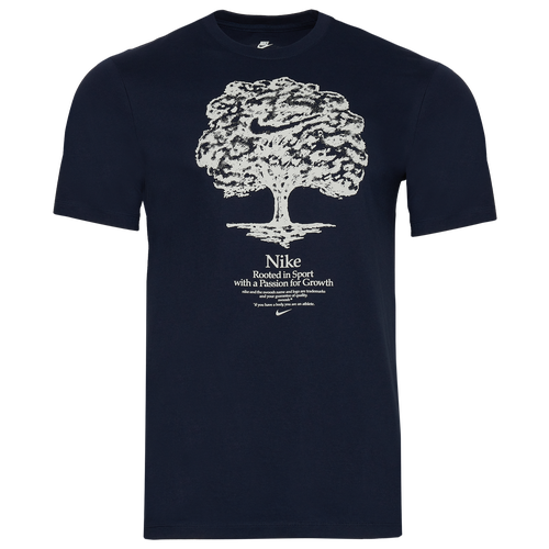 

Nike Mens Nike Rooted In Sport T-Shirt - Mens Obsidian Size S