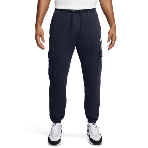 MENS - Nike Club BB Cargo Pants - White/Obsidian