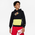 Nike NSW Club Stop Playing Pullover Hoodie - Boys' Grade School Black/Yellow