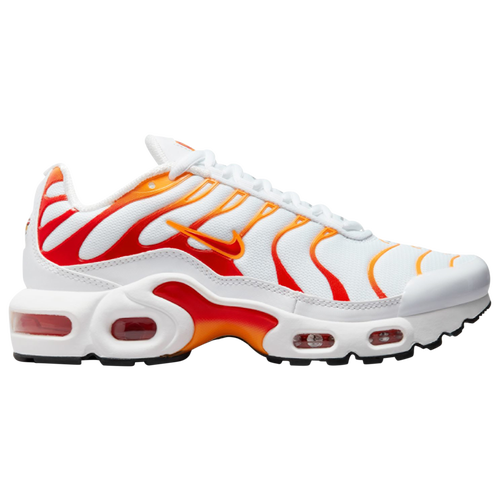 BOYS - Nike Air Max Plus EMEA - White/University Red Laser Orange