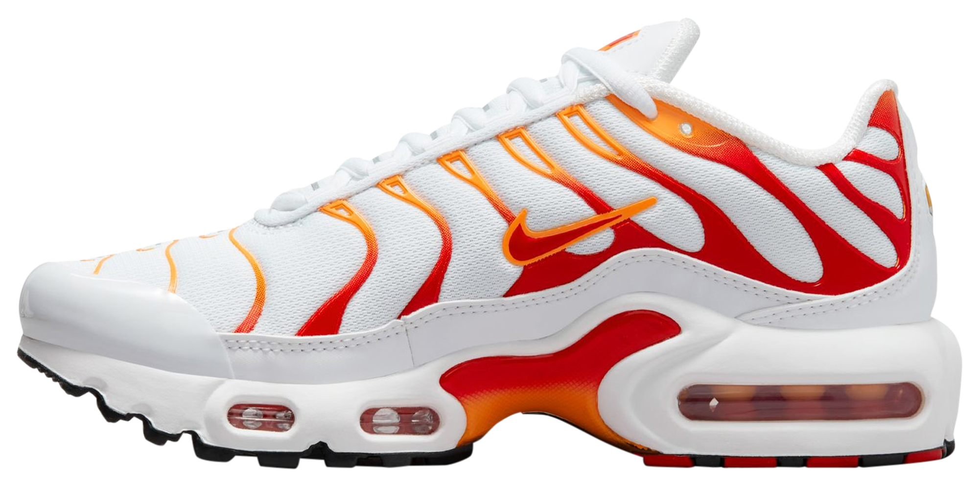 Air max discount plus white red