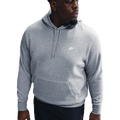 Nike Club Pullover Hoodie - Nike White/Light Smoke Grey Dark Heather
