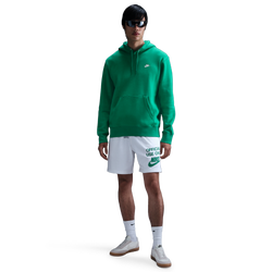 Men's - Nike Club Basketball Pullover Hoodie - Stadium Green/Stadium Green/White