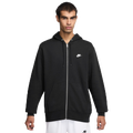 Nike Club Full-Zip Hoodie - Nike White/Black