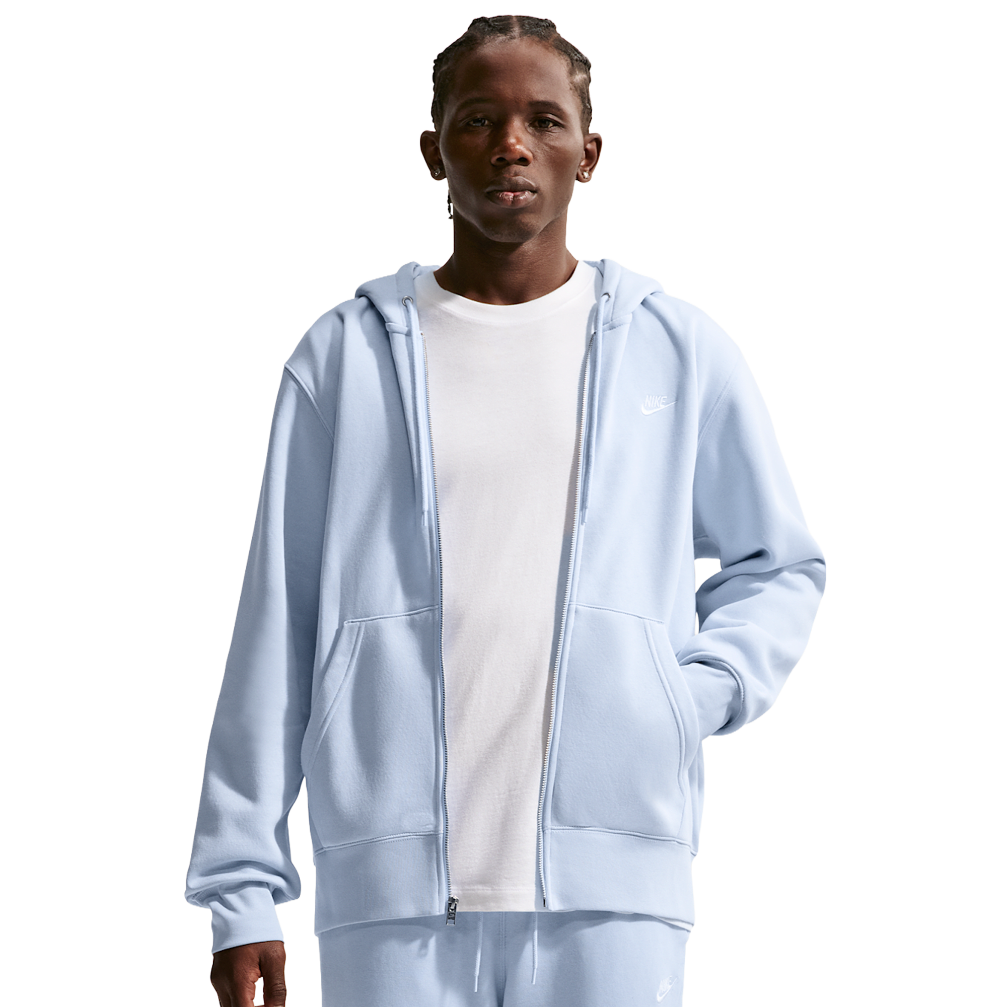 Nike Club Full-Zip Hoodie - Men's | Foot Locker