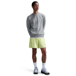 Men's - Nike Club Crew - Dark Grey Heather/White