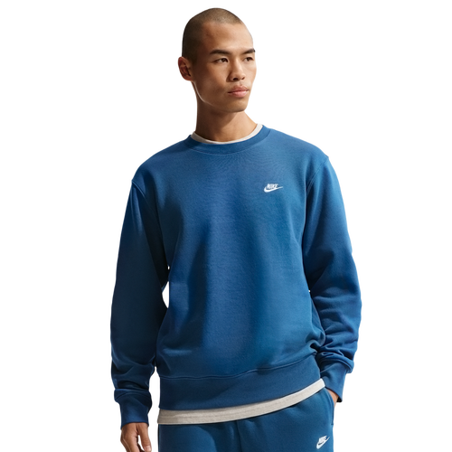 Nike Club Crew - Nike Court Blue/Lt Khaki