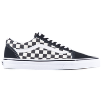 Black and outlet white vans footlocker