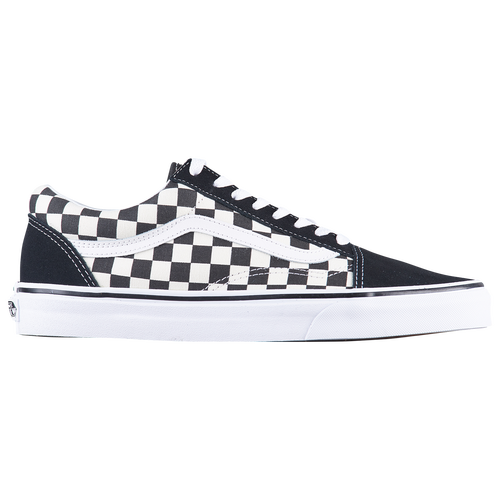 

Boys Vans Vans Old Skool Checker - Boys' Grade School Shoe Black/White Size 06.5