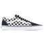 Vans Old Skool Checker Shoes - Boys' Grade School Black/White