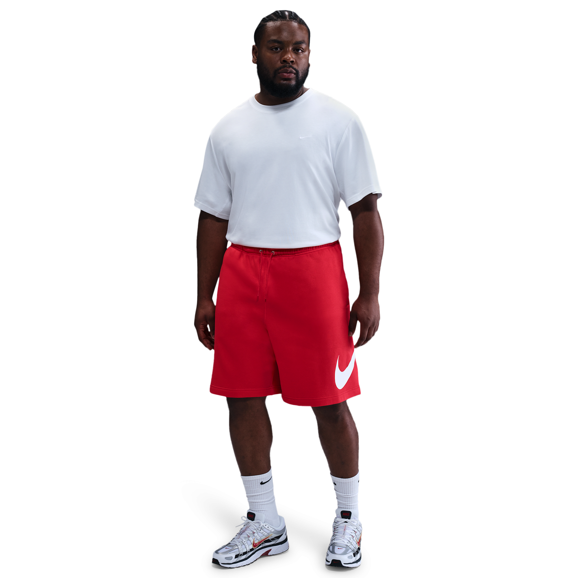 Nike Solo Swoosh Fleece Shorts - Men's | Foot Locker