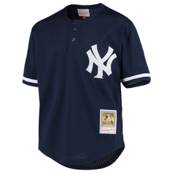 Boys' Grade School - Mitchell & Ness Yankees Cooperstown Collection BP Jersey - Navy
