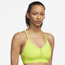 Nike Plus Size V-Neck Bra - Women's Atomic Green/White