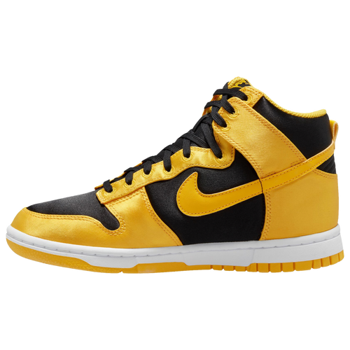 Nike dunk high black and yellow online