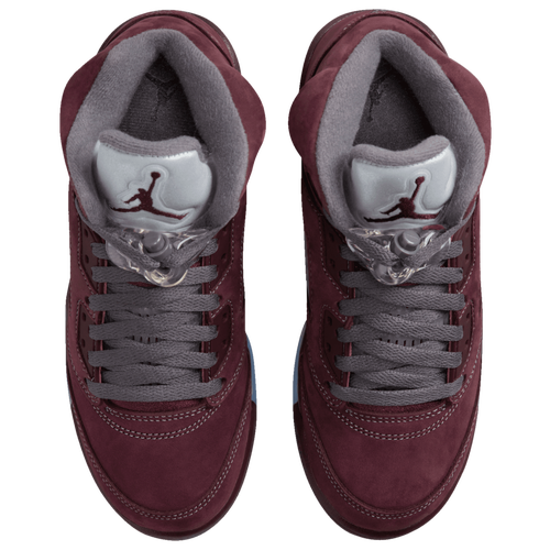 Air jordan 5 retro red suede foot locker on sale