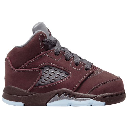 

Jordan Boys Jordan 5 Retro SE - Boys' Toddler Basketball Shoes Metallic Silver/Deep Burgundy/Lt Graphite Size 6.0