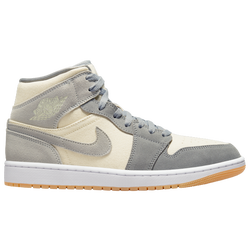 Men's - Jordan AJ 1 Mid SE - Tan/Tan/Grey