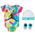 Jordan Tie Dye 3 Piece Set - Boys' Infant White/Multicolor